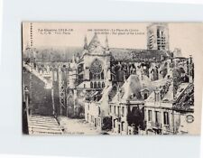 Postcard The place of the Cloitre, La Guerre, Soissons, France picture