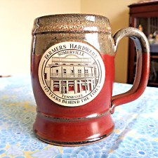 Sunset Hill Stoneware Farmers Hardware 125 Years Behind The Times Coffee Mug USA picture