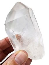 Natural Lemurian Quartz Crystal Point Brazil 108 grams picture