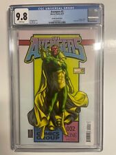Avengers #2 CGC 9.8 White Pages Brooks Corner Box Variant Marvel 2023  picture