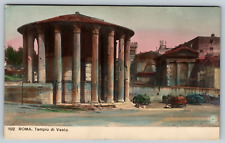 c1910s Italy ROME Temple of Vesta Antique Foreign Vintage Postcard picture