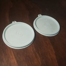 2 Vintage Tupperware Replacement Round Green/Lime Seal #215-17    **Seal Only** picture