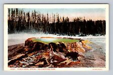 Yellowstone Natl Park, Punchbowl Spring, Series #10097,Vintage Souvenir Postcard picture
