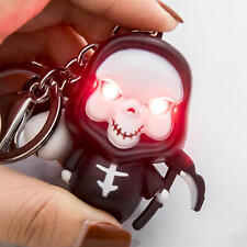 Ghost Keychain With Light With Sound And LED Light Halloween Reaper Keychain picture