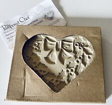 The Pampered Chef Winter Wreath Stoneware Cookie Mold 2003 - Limited Edition picture