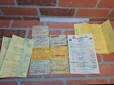 1930s And 40s Ohio Car Sales Receipts And Drivers License Lot  picture