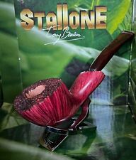 NEW DON FLORIAN MATTEO STEFANI UNSMOKED TOP PLATEAU STRAIGHT GRAIN BRIAR PIPE picture