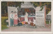 Postcard Abenakie Indians White Mts NH  picture