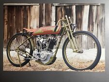 1921 Harley Davidson Model 21 Motorcycle Picture, Print - RARE Awesome L@@K picture