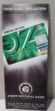 Vintage Wizard Of Oz Credit Card Application Obsolete For Collector Purpose Only picture