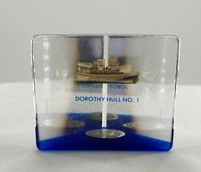 Newport News Shipbuilding Dorothy Hull No. 1 Lucite Paperweight Vintage picture