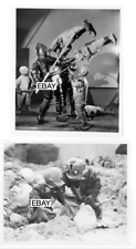 1929 MYSTERIOUS ISLAND JULES VERNE SILENT MOVIE PHOTOS LOT #4 SCI-FI (2) picture