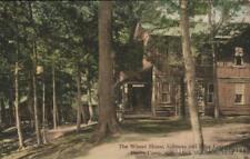 Webb,NY The Winter House,Gilmore and Riley Cottage,Dart's Camp New York Postcard picture