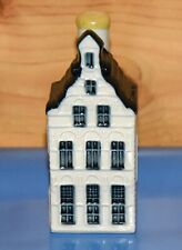 Vintage KLM Airlines Blue Delft Porcelain House #25, Empty picture