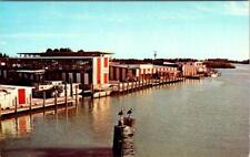 Nokomis, FL Florida  NOKOMIS MARINE WAYS  Boat Docks/Marina  ca1960's Postcard picture