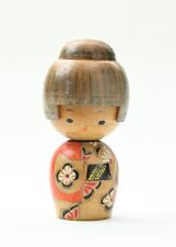13.5cm Sosaku Kokeshi Japan Hand painted wooden Kokeshi Doll HAJIME K101 picture