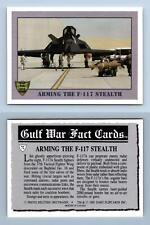 Arming The F-117 Stealth #72 Gulf War 1991 Dart Fact Card picture