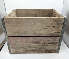Vintage Pepsi Cola 24-12 oz. Bottle Wooden Crate 1972 Springfield, MO picture