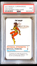 The Wasp 1977 Marvel Super Heroes Top Trumps PSA 9 Mint Pop 3 picture
