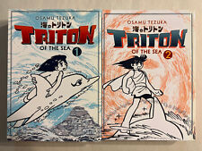 Triton Of The Sea 1, 2 Manga ⚔️ Adventure Osama Tezuka English COMPLETE picture