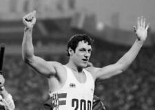British swimmer Duncan Goodhew posing Moscow 1980 Olympics Old Photo 3 picture