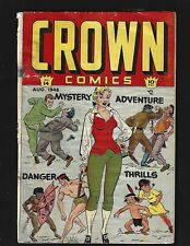 Crown Comics #14 VG- Bolle Voodah Vic Cutter Buck Farrel Bart Stewart Scarce picture