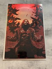 Disputed 1 Tyler Kirkham Blood Red Moon Metal Foil LTD /20 NM+++ (050) The Crow picture