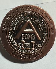 Manhattan Project A Bomb National Day of Remembrance Pin October 30, 2009 picture