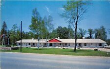Houghton Lake Michigan 1950-60s Postcard Chalet Motel  picture