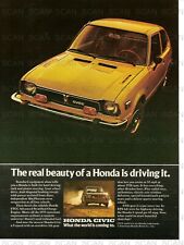 1975 Honda Civic Vintage Magazine Ad     picture