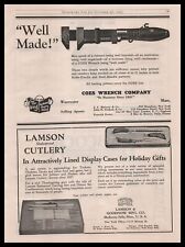1927 Lamson & Goodnow Cutlery Set Shelburne Falls Massachusetts Vintage Print Ad picture