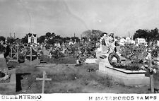 Foreign RPPC Mexico H Matamoros Tamps CEMETERY Postcard picture