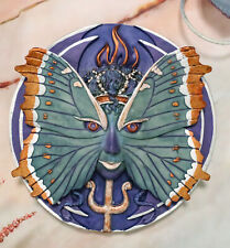 Ebros Butterfly Metamorphosis Psyche Spirit Goddess Decor Wall Plaque 5.25