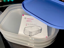 New USA Vintage TUPPERWARE Fridge Stackables Deli Keeper/ Meat Cheese Container picture
