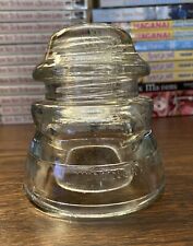 Hemmingray Glass Insulator # 45 Clear picture