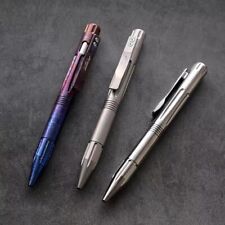 1PC Titanium Ballpoint Pen EDC Pocket Pen Office Business Writing Signature Gift picture