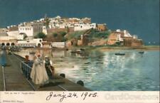 Morocco Port of Tangier Stengel & Co. Postcard Vintage Post Card picture