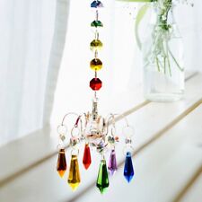 Chakra Crystal Prism Hanging Outdoor Pendant Sun Catcher Chandelier Decoration picture