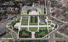  Postcard Aerial View Civic Center Denver CO  picture