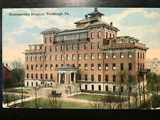 Vintage Postcard 1917 Homeopathic Hospital Pittsburgh Pennsylvania picture