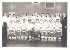 LG895 1962 Original Photo WASHBURN MILLERS HIGH SCHOOL HOCKEY Minnesota Sports picture