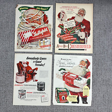 Vintage Christmas Decor Ephemera Magazine Print Ads Wet Bar Cigar Bar 1940-50s picture