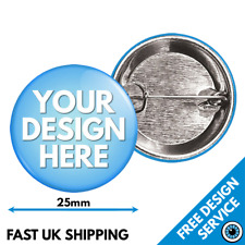 25mm Custom Badges • Personalised Printed Badge • Hen Stag Promotional Button picture