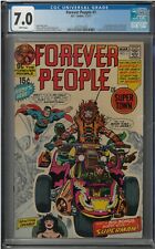 Forever People #1 (2-3/71) CGC 7.0 FN/VF [White Pages] 1st full app. Darkseid picture