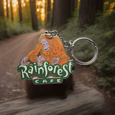 Vintage 1997 Rainforest Cafe guerrilla Advertising Key Chain Fob g81 picture