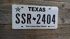 Texas New Issue Hologram license plate all Original Hologram Style Texas Plate picture