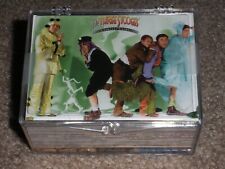 Three 3 Stooges 2005 Breygent 75th Anniversary - Complete Card Set In Clear Case picture