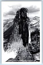 Idaho Postcard RPPC Photo Chimney Rock Selkirk Range Above Priest Lake Ross Hall picture