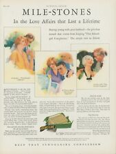 1928 Palmolive Soap Schoolgirl Complexion Lifetime Love Affairs Vtg Print Ad PR4 picture
