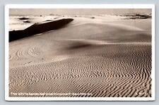 c1952 RPPC White Sands National Monument Landscape NEW MEXICO VINTAGE Postcard picture